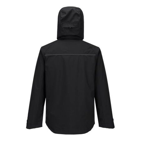 Veste de pluie imperméable coupe-vent respirante DX4 Tout noir – Portwest DX463