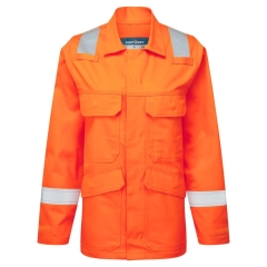 Veste femme ignifugée haute visibilité multi-normes FR Orange – Portwest FR740
