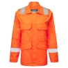 Veste femme ignifugée haute visibilité multi-normes FR Orange – Portwest FR740