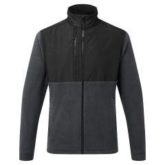 Veste polaire éco-responsable stretch en polyester recyclé Gris métal – Portwest CD871