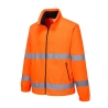 Polaire haute visibilité zippée classe 2 et classe 3 Orange – Portwest F250
