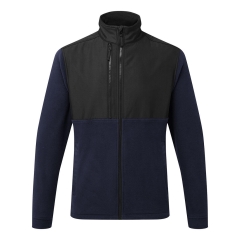 Veste polaire éco-responsable stretch en polyester recyclé Marine – Portwest CD871