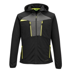 Sweat doublé micro-polaire anti-boulochage poches zippées Noir – Portwest DX417