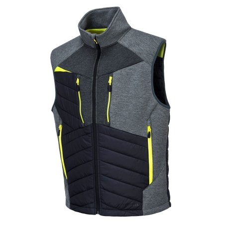 Gilet sans manches matelassé isolation Insulatex DX4 Gris métal – Portwest DX470