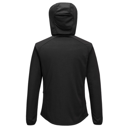 Sweat doublé micro-polaire anti-boulochage poches zippées Noir – Portwest DX417