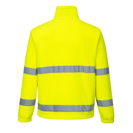 Polaire haute visibilité zippée classe 2 et classe 3 Jaune – Portwest F250