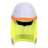 Saharienne haute visibilité pour casque de sécurité Jaune – Portwest HA17