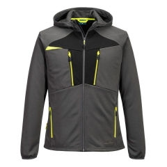 Sweat doublé micro-polaire anti-boulochage poches zippées Gris métal – Portwest DX417