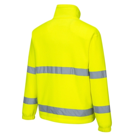 Polaire haute visibilité zippée classe 2 et classe 3 Jaune – Portwest F250