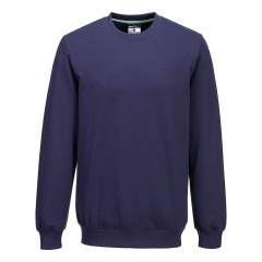 Sweat en coton 100 % biologique recyclable Marine – Portwest EC300NVR
