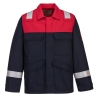 Veste ignifugée multirisque protection arc électrique Marine – Portwest FR55