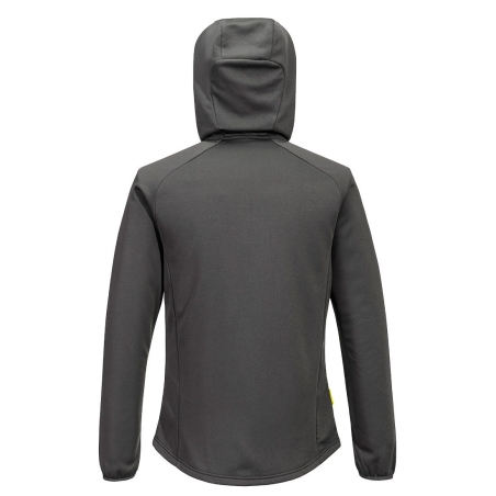 Sweat doublé micro-polaire anti-boulochage poches zippées Gris métal – Portwest DX417