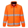 Polaire coupe-vent haute visibilité classe 3 Orange – Portwest F303
