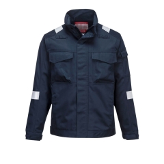 Veste multi-risques ignifugée antistatique arc électrique Marine – Portwest FR68