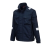 Veste multi-risques ignifugée antistatique arc électrique Marine – Portwest FR68