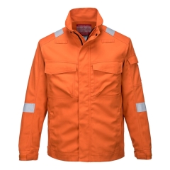 Veste multi-risques ignifugée antistatique arc électrique Orange – Portwest FR68