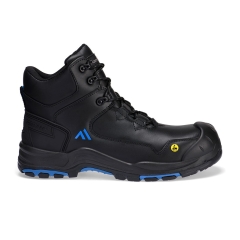 Chaussure montante de sécurité S3S ESD HRO résistante à la chaleur Noir/bleu – Portwest FC18