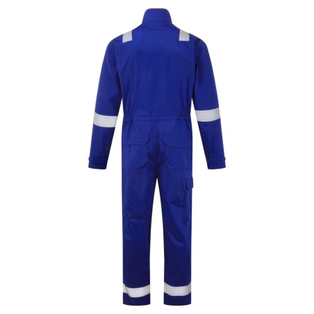 Combinaison multirisques ignifugée antistatique 280 g coton Bleu royal – Portwest FR513