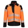 Softshell multirisques haute visibilité antistatique ignifugé classe 2 Orange/noir – Portwest FR718