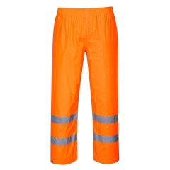 Pantalon de pluie haute visibilité ultraléger imperméable Orange – Portwest H441