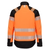 Softshell multirisques haute visibilité antistatique ignifugé classe 2 Orange/noir – Portwest FR718