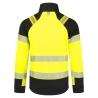 Softshell multirisques haute visibilité antistatique ignifugé classe 2 Jaune/noir – Portwest FR718