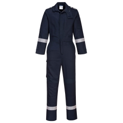 Combinaison ignifugée légère antistatique arc électrique Marine – Portwest FR501