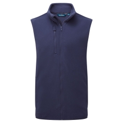 Gilet polaire zippé multipoches protège-menton Marine – Portwest F417NAR
