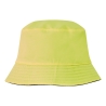 Chapeau baquet réversible polyester-coton léger Noir/jaune – Portwest HA23