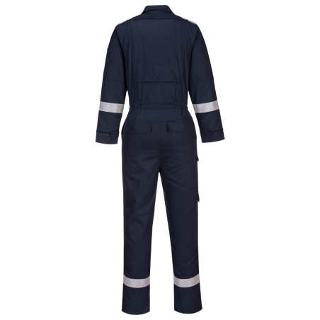 Combinaison ignifugée légère antistatique arc électrique Marine – Portwest FR501
