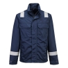 Veste multirisques ignifugée antistatique protection chimique 280g Marine – Portwest FR609