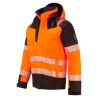 Parka haute visibilité ignifugée multirisque arc électrique classe 2 Orange/noir – Portwest FR606