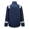 Veste multirisques ignifugée antistatique protection chimique 280g Marine – Portwest FR609