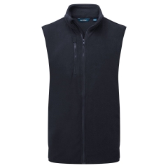 Gilet polaire zippé multipoches protège-menton Marine – Portwest F417NVR