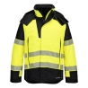 Parka haute visibilité ignifugée multirisque arc électrique classe 2 Jaune/noir – Portwest FR606
