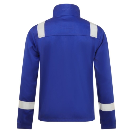 Veste multirisques ignifugée antistatique protection chimique 280g Bleu royal – Portwest FR609
