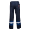 Pantalon ignifugé haute visibilité multirisque Bizflame Plus Marine/royal – Portwest FR56