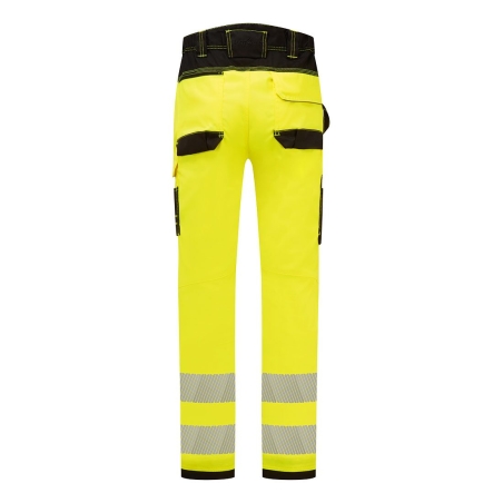 Pantalon haute visibilité extensible léger stretch PW3 Jaune/noir – Portwest PW303