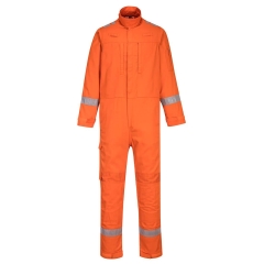 Combinaison légère ignifugée multirisque Bizflame Plus Orange – Portwest FR502