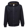 Sweatshirt zippé à capuche coupe moderne Cotton Plus Noir – Portwest KS31