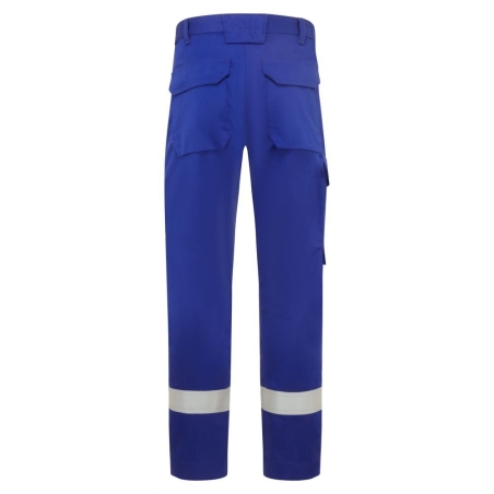 Pantalon multirisques ignifugé antistatique arc électrique 280g Bleu royal – Portwest FR417