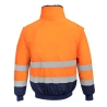 Blouson pilote 3 en 1 haute visibilité classe 3 Orange/marine – Portwest PJ50