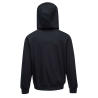 Sweatshirt zippé à capuche coupe moderne Cotton Plus Noir – Portwest KS31