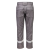 Pantalon multirisques ignifugé antistatique arc électrique 280g Gris – Portwest FR417