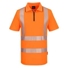 Polo haute visibilité manches courtes classe 2 Orange – Portwest KX302