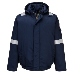 Blouson bombers ignifugé multirisque arc électrique Marine – Portwest FR731
