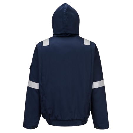Blouson bombers ignifugé multirisque arc électrique Marine – Portwest FR731