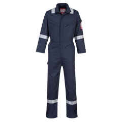 Combinaison ignifugée multirisque certifiée arc électrique Marine – Portwest FR93
