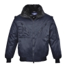 Blouson pilot manches amovibles imperméable multipoches Marine – Portwest PJ10