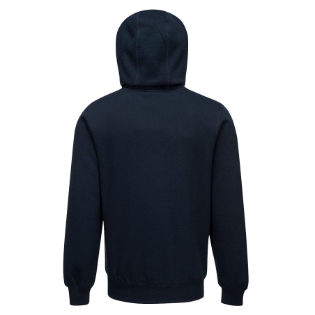Sweatshirt zippé à capuche coupe moderne Cotton Plus Marine – Portwest KS31NAR